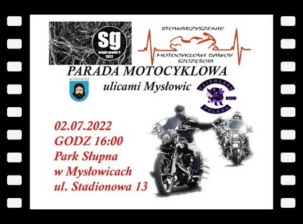 Parada Motocyklowa ulicami Mysłowic